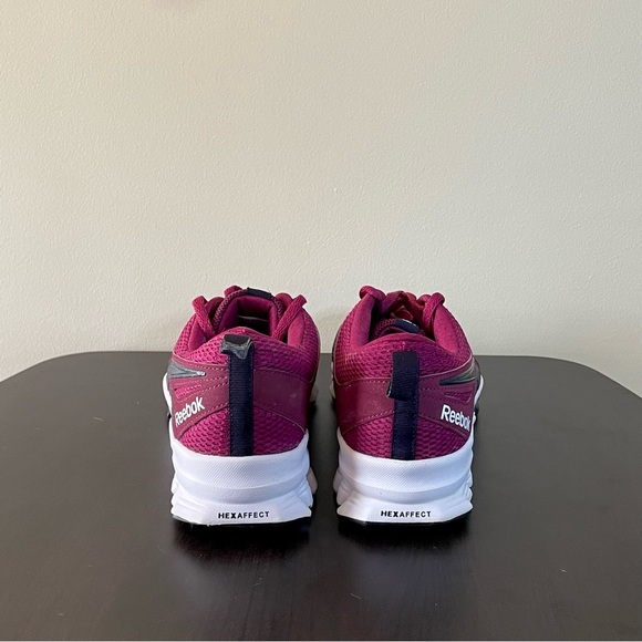 Reebok Training Women’s HexAffect Sport Running Shoes Burgundy Black - Size 9 - Picture 3 of 8